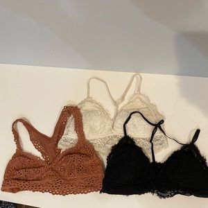 Aerie bralette lot